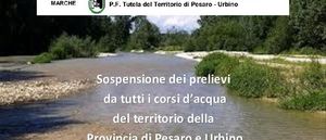 Regione Marche crisi idrica 2021