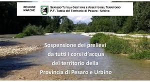 Regione Marche crisi idrica 2021