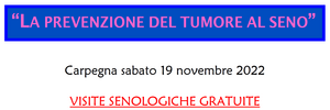 Prevenzione tumore seno 2022