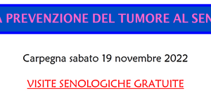 Prevenzione tumore seno 2022