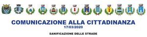 Coronavirus sanificazione strade