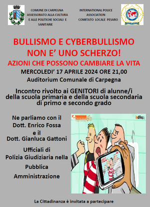 Volantino cyberbullismo 2024