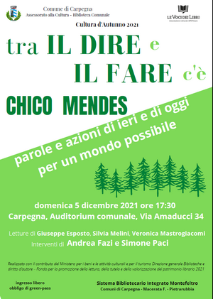 tra IL DIRE e il fare Carpegna