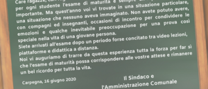 Esame maturita 2020