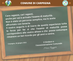 Esame maturita 2021