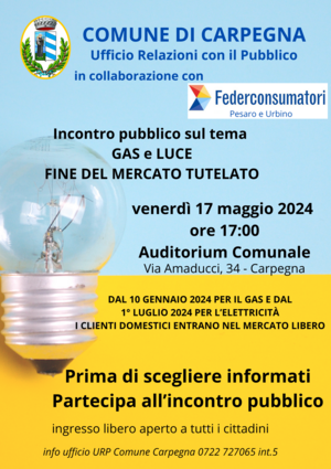 Incontro mercato tutelato luce gas 2024