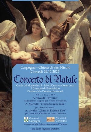 Cultura Autunno 2022 Concerto Natale
