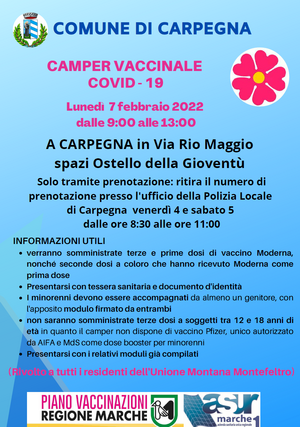 Camper vaccinale Carpegna 5