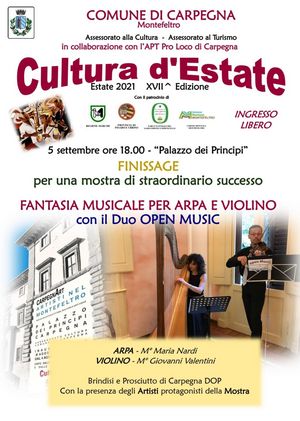 Cultura Estate 2021 chiusura mostra