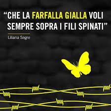 Giorno memoria farfalla gialla