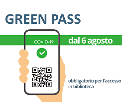 Green pass biblioteca